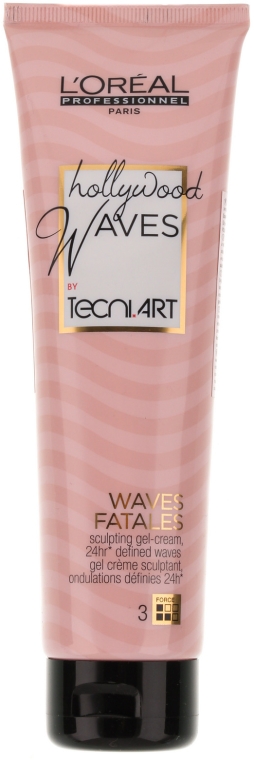 Żel-krem do włosów kręconych - L'Oreal Professionnel Tecni.art Hollywood Waves Sculpting Gel-Cream — Zdjęcie N1