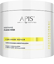 Kojąca maska algowa z ceramidami i beta glukanem - APIS Professional Ceramide Repair Soothing Algae Mask — Zdjęcie N1