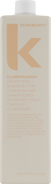 Szampon zwiększający objętość i zagęszczający do włosów suchych i przerzedzonych - Kevin.Murphy Plumping Wash — Zdjęcie N6