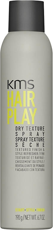 Suchy spray teksturujący - KMS California Hair Play Dry Texture Spray — Zdjęcie N1