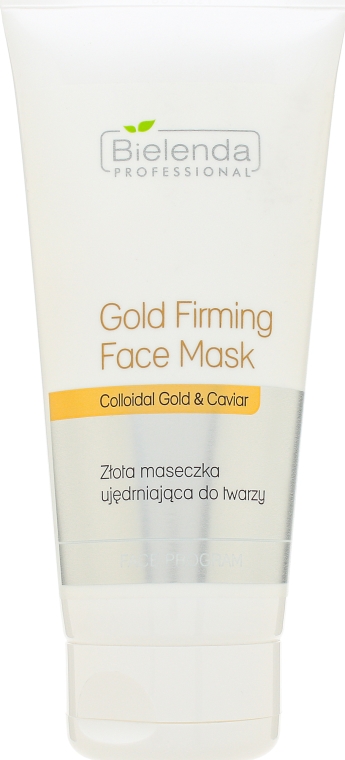 Złota maseczka ujędrniająca do twarzy - Bielenda Professional Face Program