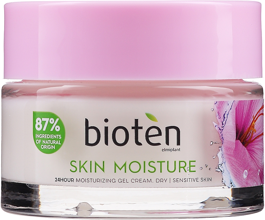 Krem-żel do skóry suchej i wrażliwej - Bioten Skin Moisture 24 Hour Moisturizing Gel Cream