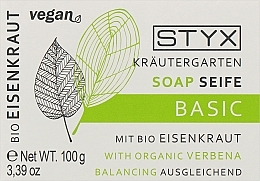 Oczyszczające mydło w kostce Organiczna werbena - Styx Naturcosmetic Basic Soap With Organic Verbena — Zdjęcie N1