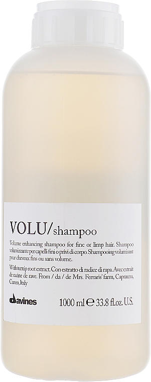Kojący szampon zwiększający objętość - Davines Volumr Enhancing — Zdjęcie N3