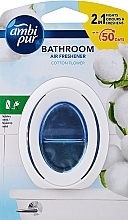 Kup Odświeżacz powietrza do łazienki Cotton flower - Ambi Pur Bathroom Cotton Flower Scent Up 50 Days