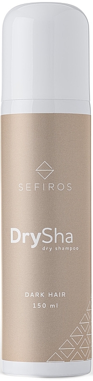 Suchy szampon do ciemnych włosów - Sefiros DrySha — Zdjęcie N1