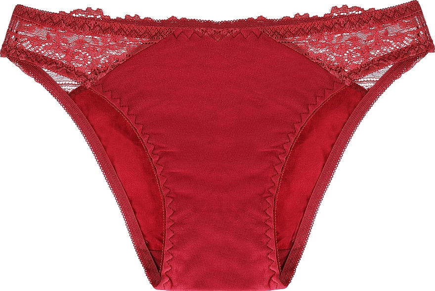 Damskie majtki bikini BDM450-022, bordowe - Moraj — Zdjęcie N1