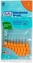 Zestaw szczoteczek międzyzębowych - TePe Interdental Brush Size 1 Orange 0.45mm — Zdjęcie N1