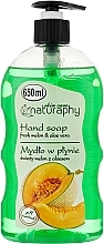Mydło w płynie do rąk Melon i aloes - Naturaphy Hand Soap — Zdjęcie N1