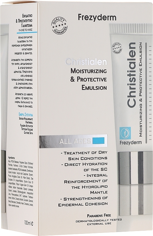 PRZECENA! Nawilżająca emulsja do ciała - FrezyDerm Christialen Moisturizing & Protective Emulsion * — Zdjęcie N1