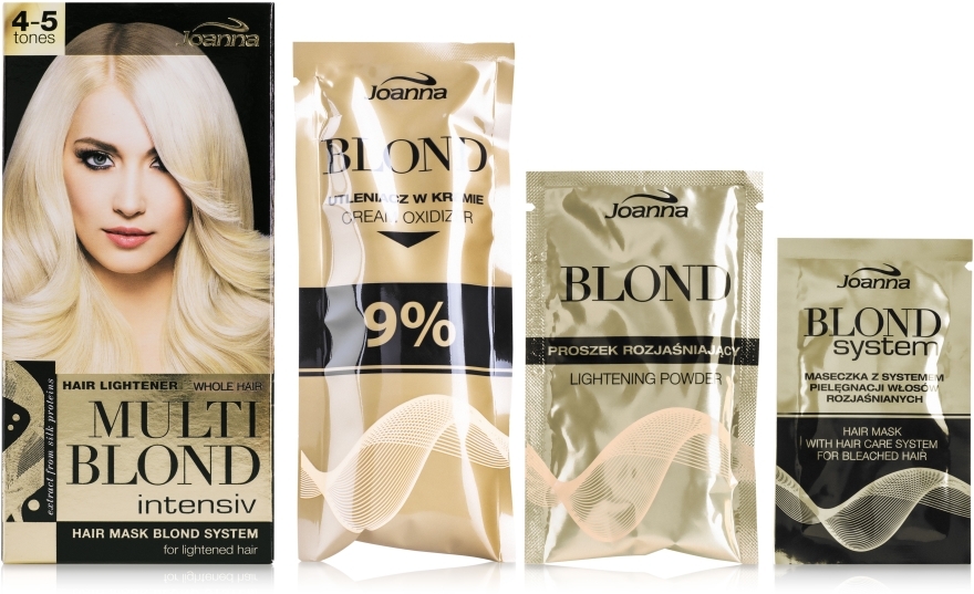 Rozjaśniacz do całych włosów - Joanna Multi Blond Intensiv