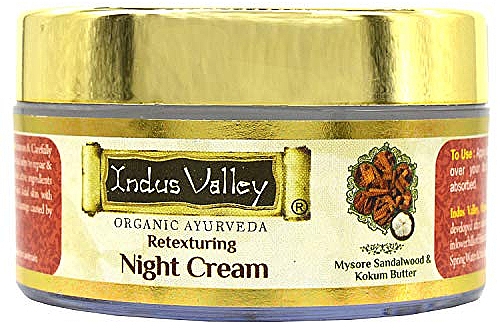 Krem na noc - Indus Valley Organic Retexturing Night Cream — Zdjęcie N1