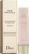 Różowe serum pod oczy - Dior Prestige Micro-Nutritive Rose Eye Serum Advanced — Zdjęcie N2