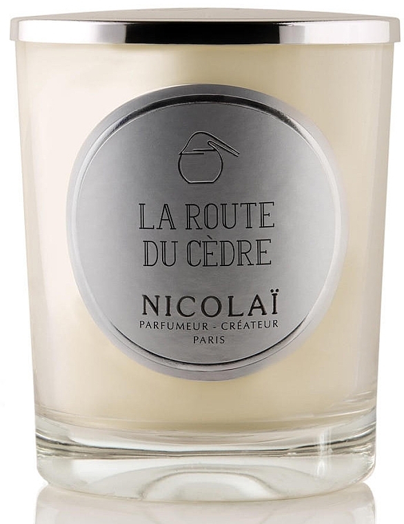 Nicolai Parfumeur Createur La Route Du Cedre - Świeca perfumowana — Zdjęcie N1