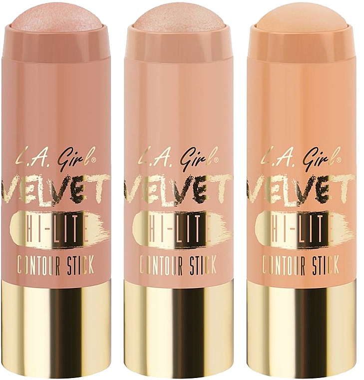 Róż do policzków - L.A. Girl Velvet Contour Sticks Blush — Zdjęcie N3