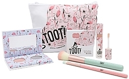 Zestaw, 6 produktów - Toot! Flamingo Kiss Natural Makeup Box Set — Zdjęcie N2