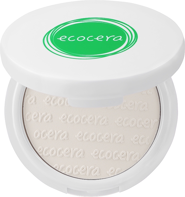 	Prasowany puder owsiany do każdego rodzaju skóry - Ecocera Oatmeal Pressed Face Powder — Zdjęcie N1