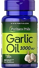 Kup Suplement diety Olej czosnkowy, 1000 mg - Puritan's Pride Garlic Oil