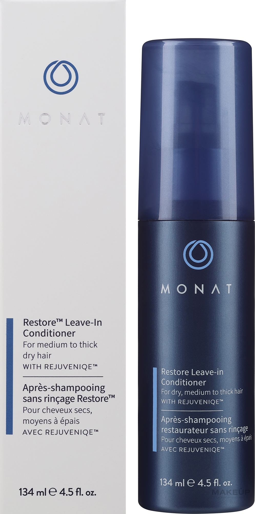 Odżywka do włosów bez spłukiwania - Monat Restore Leave-In Conditioner — Zdjęcie 134 ml