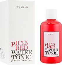 Kup Niskokwasowy tonik do twarzy - So Natural PH 5.5 Red Water Toner