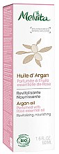 Kup Organiczny olej arganowy - Melvita Organic Nourishing Argan Oil Perfumed With Rose Essential Oil