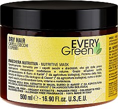 Kup Maska do włosów suchych - Dikson Every Green Dry Hair Nutritive Mask