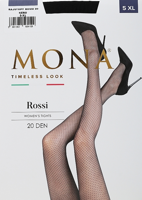 Rajstopy Rossi, 20 Den, nero - MONA — Zdjęcie N1