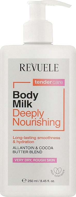 Głęboko odżywczy balsam do ciała - Revuele Tender Care Tender Care Deeply Nourishing Body Milk — Zdjęcie N1