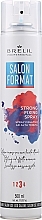 Kup Mocno utrwalający spray do układania włosów - Brelil Professional Salon Format Strong Fixing Spray