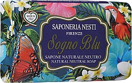 Mydło naturalne Błękitny sen - Nesti Dante Sogno Blu Natural Neutral Soap — Zdjęcie N1