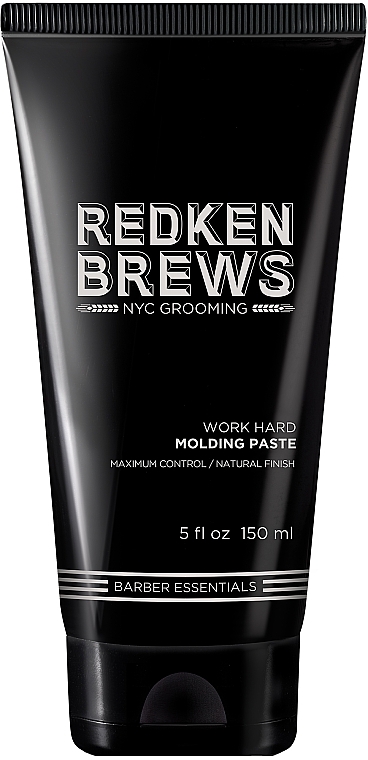 Modelująca pasta do włosów - Redken Brews Work Hard Molding Paste — Zdjęcie N2