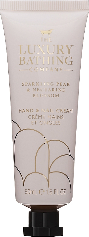 Krem do rąk i paznokci - Grace Cole The Luxury Bathing Company Deluxe Sparkling Pear & Nectarine Blossom Hand & Nail Cream — Zdjęcie N1