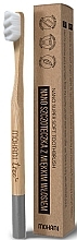 Szczoteczka bambusowa, szara - Mohani Bamboo Nano Toothbrush Gray — Zdjęcie N1