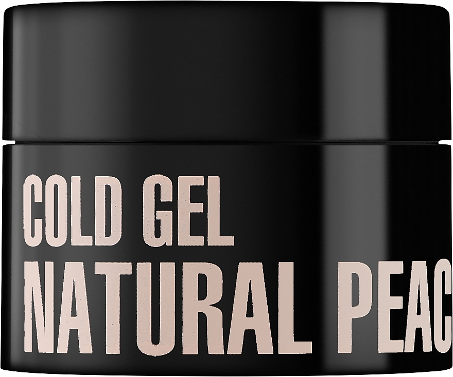 Trójfazowy żel modelujący na zimno - Kodi Professional Cold Gel Natural Peach — Zdjęcie N1