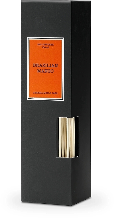 Dyfuzor zapachowy Brazilian mango - Cereria Molla Brazilian Mango Reed Diffuser — Zdjęcie N2