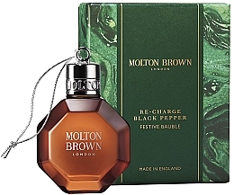 Molton Brown Re-Charge Black Pepper Festive Bauble - Żel pod prysznic — Zdjęcie N1