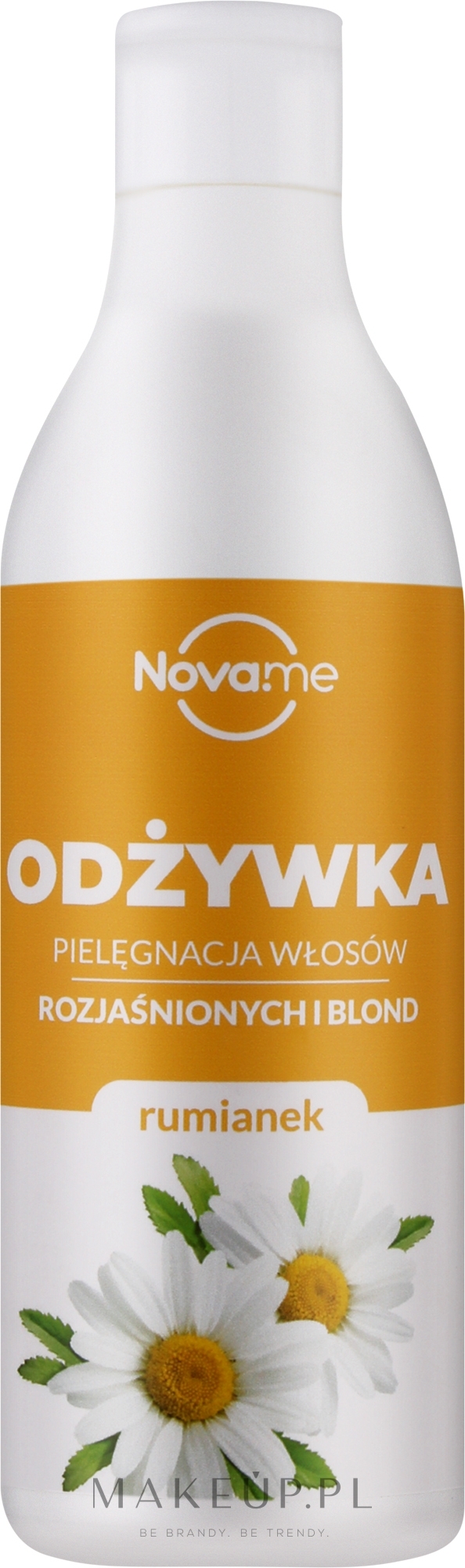 Odżywka do włosów rozjaśnionych i blond Rumianek - Novame — Zdjęcie 300 ml