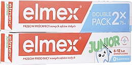 Kup Zestaw - Elmex Junior Toothpaste (2 x toothpaste 75 ml)