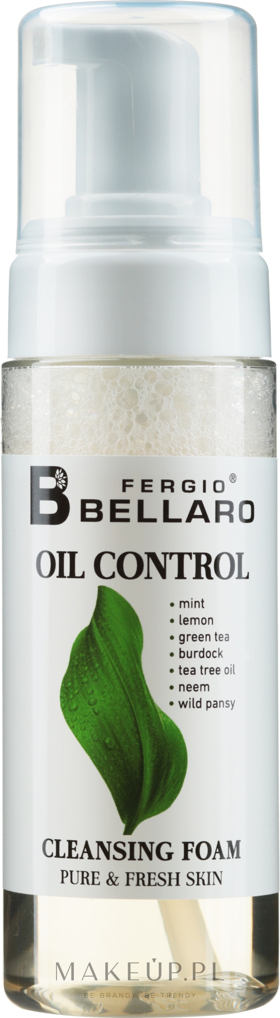Pianka do mycia twarzy - Fergio Bellaro Oil Control Cleansing Foam — Zdjęcie 150 ml