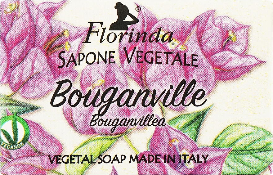 Mydło naturalne Bougainvillea - Florinda Bougainvillea Natural Soap — Zdjęcie N2