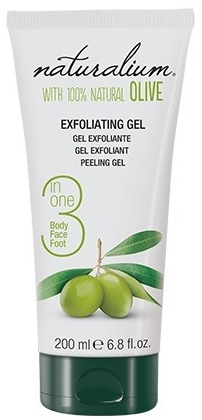 Złuszczający żel do ciała z oliwą z oliwek - Naturalium Exfoliating Gel With Olive — Zdjęcie N1