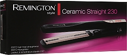Prostownica do włosów - Remington S1005 Ceramic 230 Straightener — Zdjęcie N3