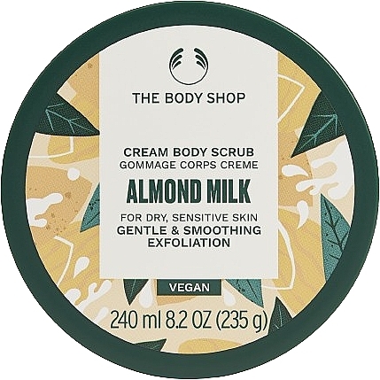 Peeling do ciała z mleczkiem migdałowym - The Body Shop Almond Milk Body Scrub — Zdjęcie N1