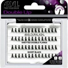 Kup Podwójne kępki sztucznych rzęs z węzełkami - Ardell Duralash Knotted Double Flares Short Black