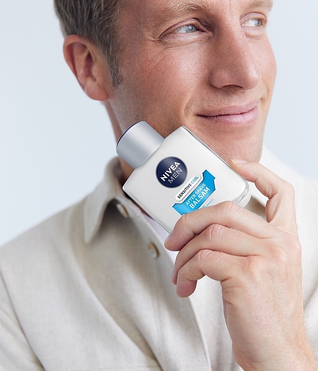 Chłodzący balsam do golenia - NIVEA MEN After Shave Balsam Cool Sensitive — Zdjęcie N4