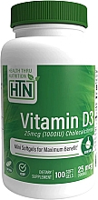 Kup Suplement diety Witamina D3 - Health Thru Nutrition Vitamin D3 25 Mcg