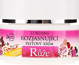 Rozjaśniający krem do twarzy Róża - Bione Cosmetics Rose Cream — Zdjęcie N2