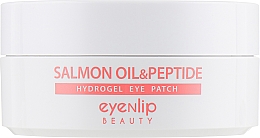 Hydrożelowe płatki pod oczy z peptydami i olejem z łososia - Eyenlip Salmon Oil & Peptide Hydrogel Eye Patch — Zdjęcie N2