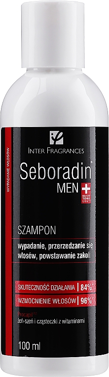 Szampon przeciw wypadaniu włosów dla mężczyzn - Seboradin Men Hair Loss Shampoo — Zdjęcie N1