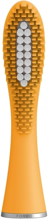 Wymienna główka szczoteczki do zębów Żółta - Foreo Issa Mini Hybrid Brush Head Mango Tango — Zdjęcie N1